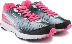 FILA SPOILER W Running Shoes For Women Buy BLK SIL FLR PNK Color