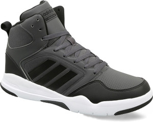 adidas neo cloudfoam rewind mid sneakers