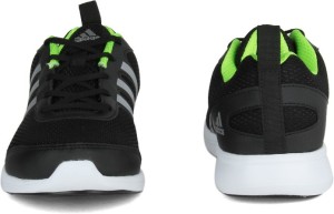 adidas yking m black running shoes