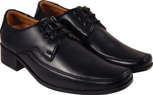 Action Synergy PUG4280 Black Formal Lace Up
