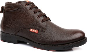 lee cooper boots for men(brown)