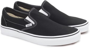 vans classic slip on loafers