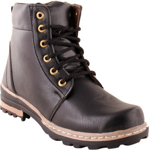 Leoport Stylish Men's High Ankle Length Boots, Outdoors