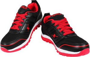 Sparx SM 502 Black Red Running Shoes 