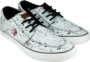 us polo assn canvas shoes