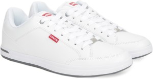 levi's aart core pu sneakers white