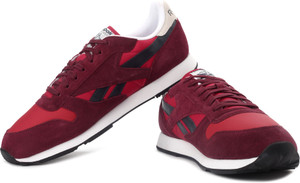 All red deals reebok classics