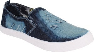 Earton Blue-361 Loafers