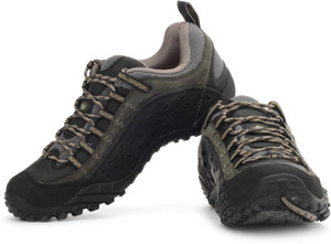 MERRELL Intercept Trekking Shoes For Men Buy Smooth Black Color