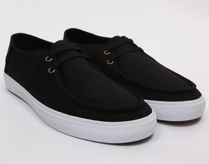 Vans rata vulc black clearance and white