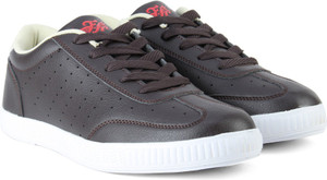 Flying Machine Synthetic Leather Sneakers