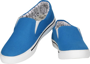 Kraasa Elegant Canvas Loafers Mocassin Canvas Shoes Casuals