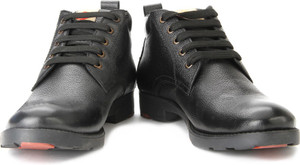 lee cooper black boots
