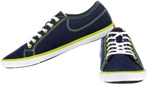 sparx sm-283 canvas shoes for men(green, blue)