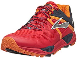 Brooks cascadia 10 mens hot sale red