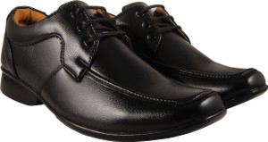 Action Synergy Men's PL4468 Black Formal Lace Up