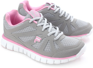 FILA Eclipse Running Shoes For Women Buy Grey Pink Color FILA