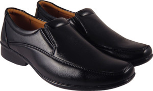 Action Synergy PL4471 Black Formal Slip On