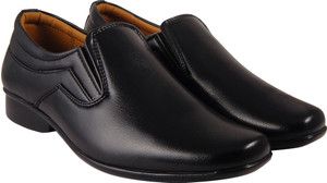 Action Synergy PL4420 Black Formal Slip On