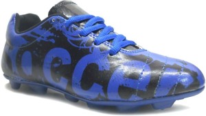 Fast Trax Blue and Black Football Shoes