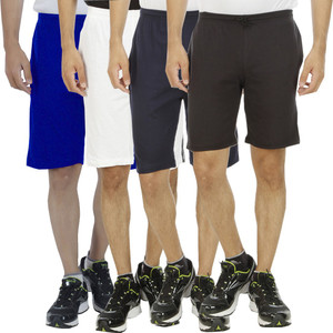 Kritika's World Solid Men's Multicolor Denim Shorts