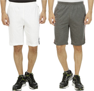 KRITIKA'S WORLD Solid Men's Multicolor Sports Shorts