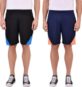 Gag Wear Self Design Men & Women Multicolor Sports Shorts