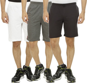 KRITIKA'S WORLD Solid Men's Multicolor Sports Shorts