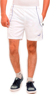 Vego Self Design Men's White Sports Shorts