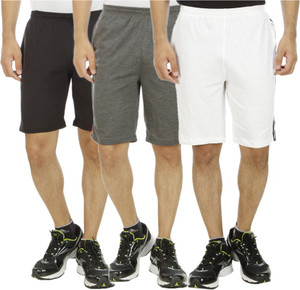 KRITIKA'S WORLD Solid Men's Multicolor Sports Shorts