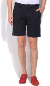 Gant Solid Men's Black Basic Shorts