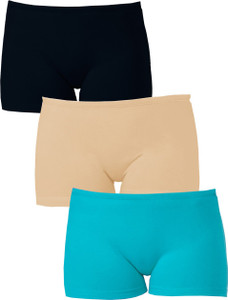 Softrose Solid Women's Black, Light Green, Beige Sports Shorts