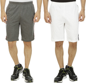 KRITIKA'S WORLD Solid Men's Multicolor Sports Shorts