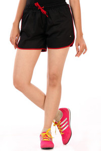 Abony Solid Women's Black Boxer Shorts
