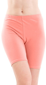 Fashion Line Solid Women's Pink Cycling Shorts
