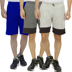 Hardys Solid Men's Multicolor Denim Shorts