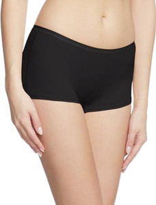 69GAL Solid Women's Black Compression Shorts
