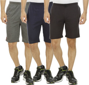 KRITIKA'S WORLD Solid Men's Multicolor Sports Shorts