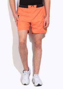 Fila Solid Men s Orange Sports Shorts 