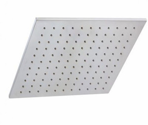 Kitsch Ultra Thin Square Chrome Plated Brass Rain 300mm(12