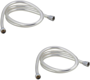 Kamal Flexible Shower Tube (PVC) 1.5 Mtr (Set of 2) Shower Head