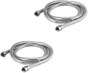 Kamal S.S Flexible Tube Delux - 1 Meter (Set of 2) Shower Head