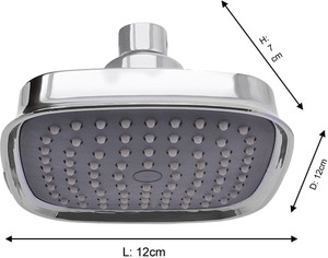 Klaxon Klaxon Ruby ABS Shower Head with Arm Shower Head