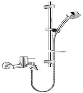 Grohe BauClassic 90 Shower Rail Set Wall Mounted