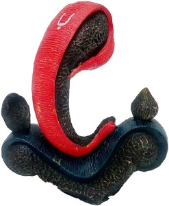 art n hub lord ganesha multicolor hindu god shri ganesh statue decorative showpiece  -  21 cm(earthenware, multicolor)