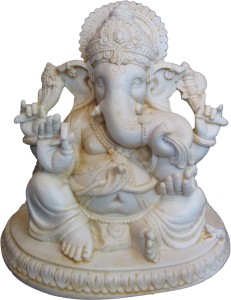 13 polymarble lord Ganesha Ganpati Murti Idol Statue Sculpture | Pooja Idols Home Decor