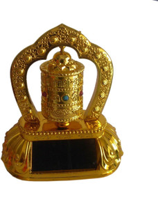 gooddeals car home decor solar auto spin prayer dhamma wheel