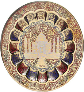 Ma Design Hut Decorative Wall Hanging Plate Taj Mahal Showpiece 23
