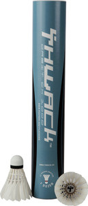 Thwack Feather Shuttles - Orbit - 77 Feather Shuttle - White, Black
