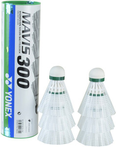 Yonex MAVIS 300 Nylon Shuttle - White